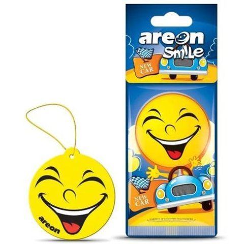 Освежитель воздуха AREON сухой листик Smile Dry New Car (ASD21) ASD21 фото товара