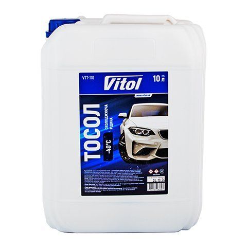 Тосол VITOL 10л VTT-110 фото товару