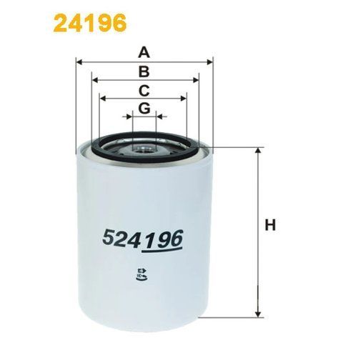Фільтр салона Volvo FH, FH 16; Volvo Bus 9000 Wix Filters (24196) 24196 фото товара