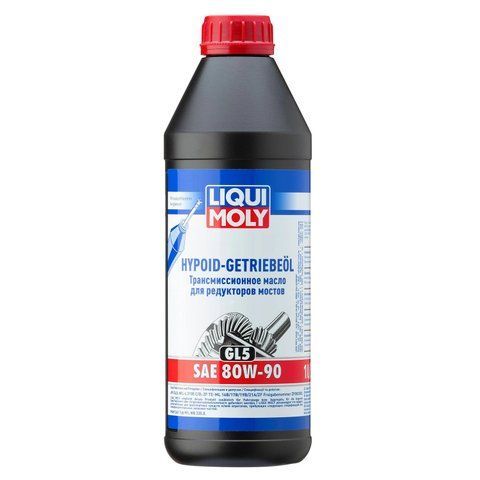 Олива трансмісійна LIQUI MOLY Hypoid-Getriebeoil 80W-90 GL5 1 л (4406) 4406 фото товара