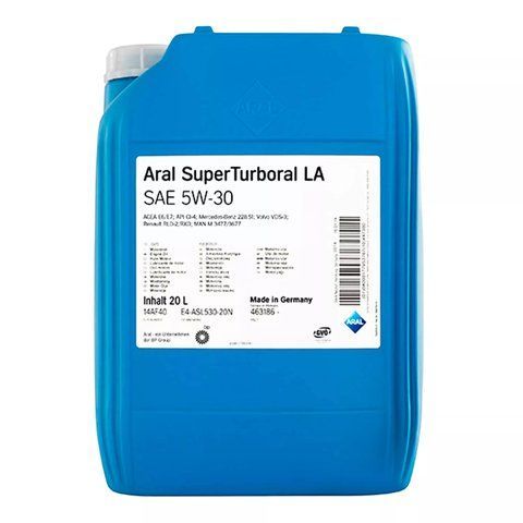 Олива Aral SuperTurboral LA 5W-30, 20л. 15870E фото товару