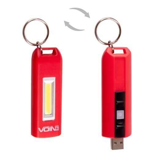 Фонарик-брелок VOIN VL-92, 0,5W-COB АКБ100mAh (VL-92) VL-92 фото товара