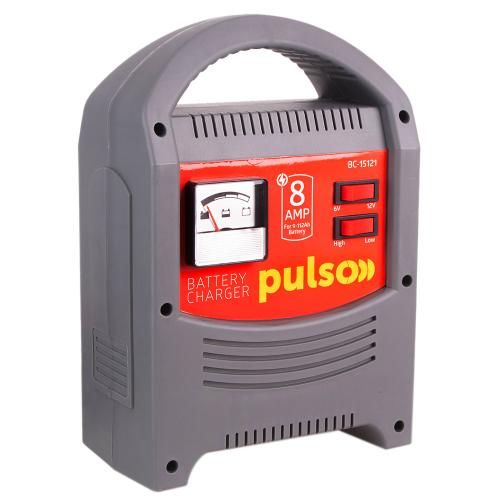 Зарядний пристрій PULSO BC-15121 6&12V/8A/9-112AHR/стрілковий індикатор (BC-15121) BC-15121 фото