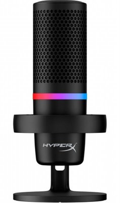 Мікрофон HyperX DuoCast RGB Black (4P5E2AA) 4P5E2AA фото