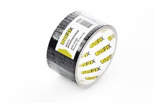 Стрічка клейка армована чорна 50мм*5м UNIFIX ARM-5005B фото