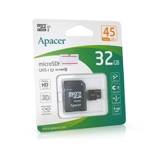 Карта пам'яті Apacer microSDHC Class 10 UHS-I, 32GB microSDHC-Ap/32 фото