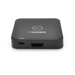 Перемикач двоскерований VEGGIEG V-HD01 HDMI2.0 з живлення через USB, підтримує 2Kx4K, 30Hz, Black, Box V-HD01 фото