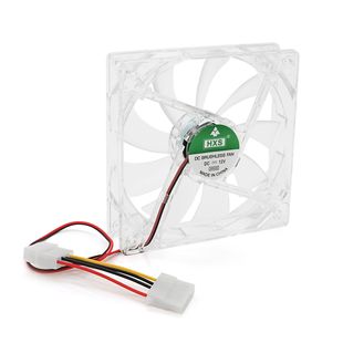 Кулер корпусний 12025 DC sleeve fan 4pin - 120*120*25мм, 12V/0,15A, 1900об/хв, RGB HXS-RGB фото