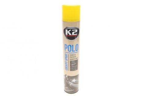 Полироль для торпедо K2 Perfect Polo Cockpit Spray lemon 750 мл (K407CY1) K407CY1 фото товара