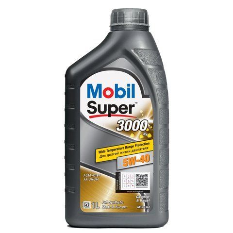 Олива моторна MOBIL Super 3000 x1 5W-40 1 л (152567) 152567 фото товару
