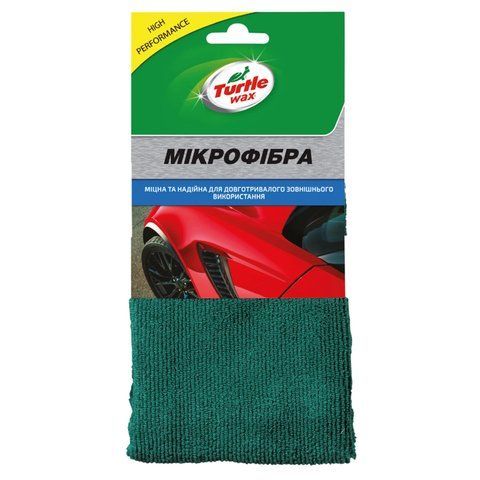 Серветка для догляду за автомобілем TURTLE WAX мікрофібра 400 мм х 400 мм (X561) X561 фото товару