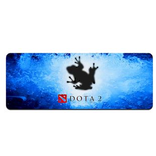 Килимок 300*700 тканинний DOTA2 "Frog", товщина 2 мм, колір Blue, OEM DOTA2-"Frog" фото