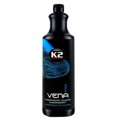 Автошампунь для очищення кузова K2 Vena Pro гідрофобний ручне миття 1 л (D0201) K20535 фото