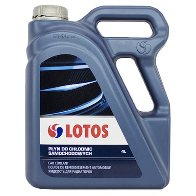 Рідина охолоджуюча LOTOS Car Radiator Coolant G11 -35 °C синя 4 л (TX-K408090-0A0) TX-K408090-0A0 фото