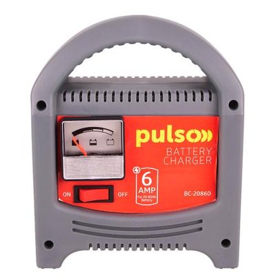 Зарядное устр-во PULSO BC-20860 12V/6A/20-80AHR/стрел.индик. (BC-20860) BC-20860 фото