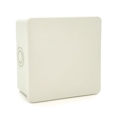 Коробка розподільна зовнішня PIPO P7 95х95х60 мм IP54; пластик; (РР) гладкостенная; біла; Q60 Р7 фото