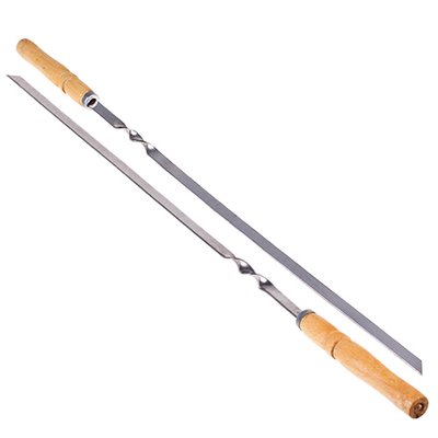 Шампур SS с деревянной ручкой 600х10х2мм УК-Ш60Д (МРН014319) МРН014319 фото