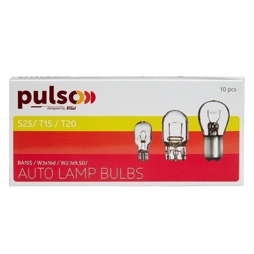 Лампа PULSO/габаритная S25/BAY15d/P21/5W 12V/21/5W clear/2 конт. (LP-25152) LP-25152 фото товара
