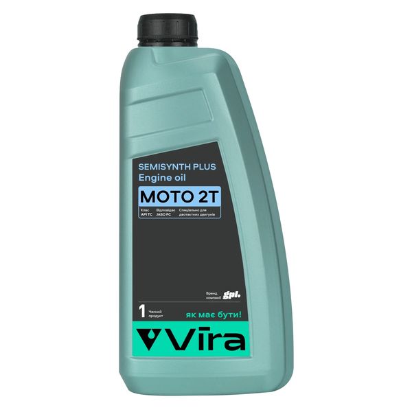 Олива моторна VIRA Moto 2T TC 1 л (VI0371) VI0371 фото
