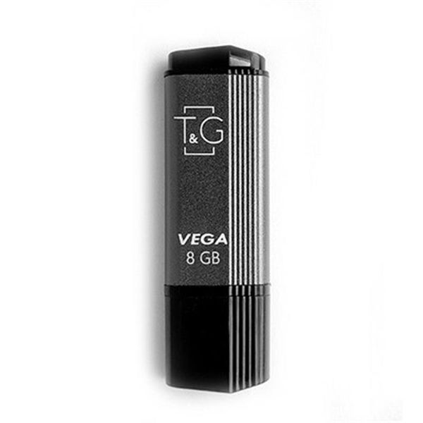Флеш-накопичувач USB 8GB T&G 121 Vega Series Grey (TG121-8GBGY) TG121-8GBGY фото