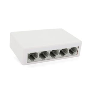 Комутатор JY 5005S 5 портів Ethernet 10/100 Мбіт/сек. DC 5 . Блок живлення 5V у комплекті JY5005S фото