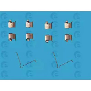 Комплект гальмівних колодок монтажний ERT (420015) 420015 фото