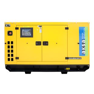 Генератор дизельний AKSA - A4CRX47, трифазний 230/400V, 50Hz, 55KVA (44КВт), об'єм 180л, комплектується АВР(30689), АВР у комплект не входить! A4CRX47-APD55A фото