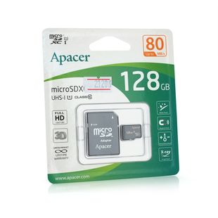 Карта пам'яті Apacer microSDHC Class 10 UHS-I, 128GB microSDHC-Ap/128 фото