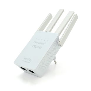 Підсилювач WiFi сигналу з 4-ма антенами LV-WR02EQ, живлення 220V, 300Mbps, IEEE 802.11b/g/n, 2.4-2.4835GHz, BOX LV-WR02EQ фото