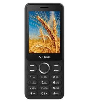 Мобiльний телефон Nomi i2830 Dual Sim Black i2830 Black фото