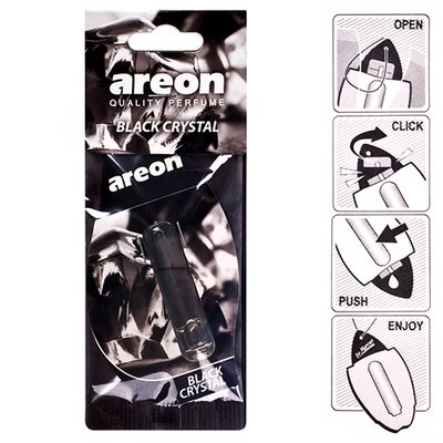 Освіжувач повітря рідкий листок AREON "LIQUID" Black Crystal 5мл (LR01) LR01 фото