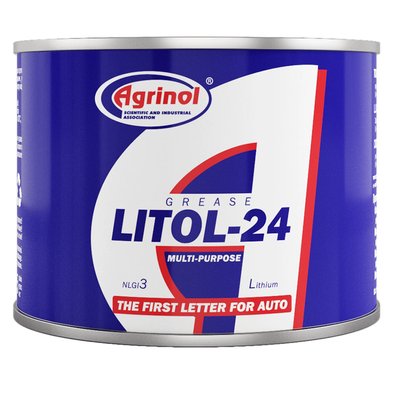 Мастило універсальне AGRINOL Літол-24 пластичне літієве коричневе 0,4 кг 480070 фото