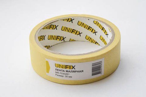Стрічка клейка малярна 20мм*20м MR-7030261 UNIFIX MR-7030261 фото товару