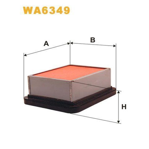Фільтр повітря Obsolete Wix Filters (WA6349) WA6349 фото товару