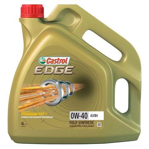 Олива моторна CASTROL Edge A3/B4 0W-40 4 л (156E8C) 15338F фото товару