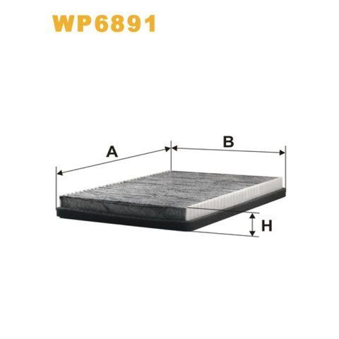 Фільтр повітря Volkswagen Passat (35I) Wix Filters (WP6891) WP6891 фото товару