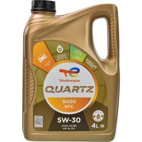 Олива моторна TOTAL Quartz 9000 NFC 5W-30 4 л (216621) 213836 фото товару