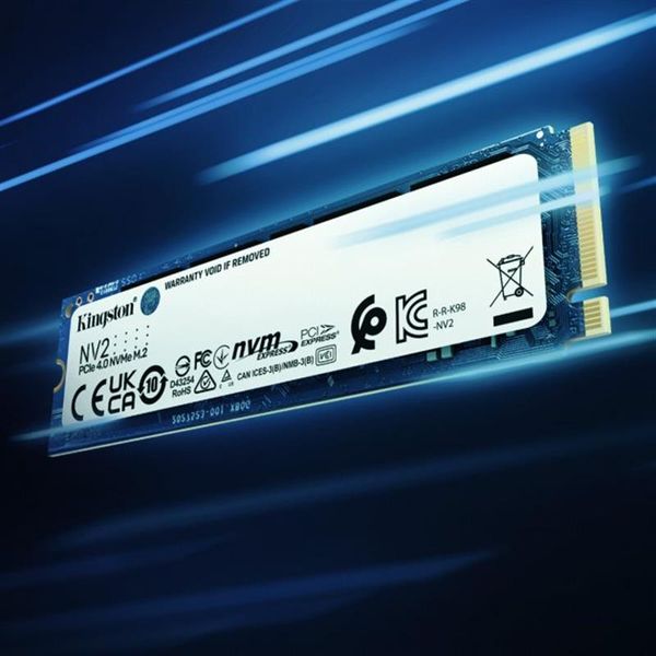Накопичувач SSD 250GB M.2 NVMe Kingston NV2 M.2 2280 PCIe Gen4.0 x4 (SNV2S/250G) SNV2S/250G фото