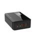 Мережевий зарядний пристрій ColorWay Power Delivery GaN (2USB-A + 2USB TYPE-C) (100W) Black (CW-CHS041PD-BK) CW-CHS041PD-BK фото 2
