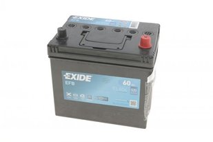 Акумулятор 60Ah-12v Exide START-STOP EFB (230х173х222), R, EN520 Азія EL604 фото