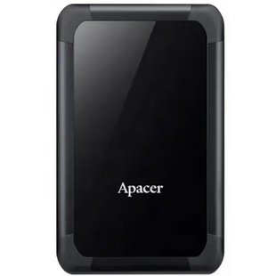 Зовнішній жорсткий диск 2.5" USB 2.0TB Apacer AC532 Black (AP2TBAC532B-1) AP2TBAC532B-1 фото