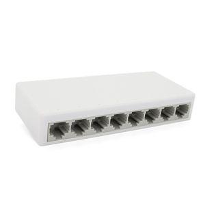 Комутатор JY 5008S 8 портів Ethernet 10/100 Мбіт/сек. DC 5 . Блок живлення 5V у комплекті JY5008S фото