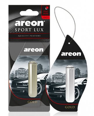 Ароматизатор AREON Sport Lux Голд 5мл (подвеска с жидкостью) 077199 фото