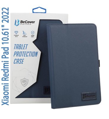 Чохол-книжка BeCover Slimbook для Xiaomi Redmi Pad 2022 10.61" Deep Blue (708342) 708342 фото