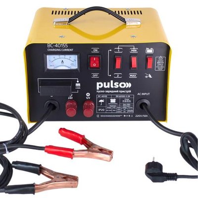 Пуско-зарядное устр-во PULSO BC-40155 12&24V/45A/Start-100A/20-300AHR/стрел.индик. (BC-40155) BC-40155 фото