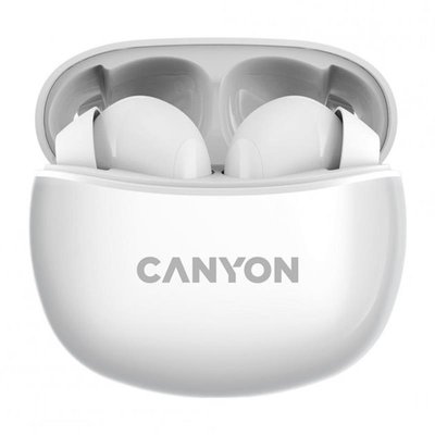 Bluetooth-гарнітура Canyon TWS-5 White (CNS-TWS5W) CNS-TWS5W фото