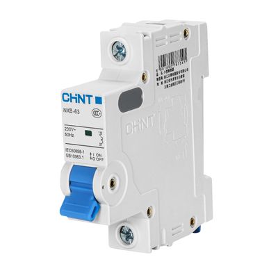 Автоматичний вимикач CHNT NXB-63 1P C20, 20A NXB-63-1P-C20 фото