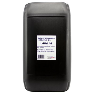 Олива гідравлічна LOTOS Hydraulic L-HM 46 26 кг (WH-E300790-000) WH-3L00790-000 фото