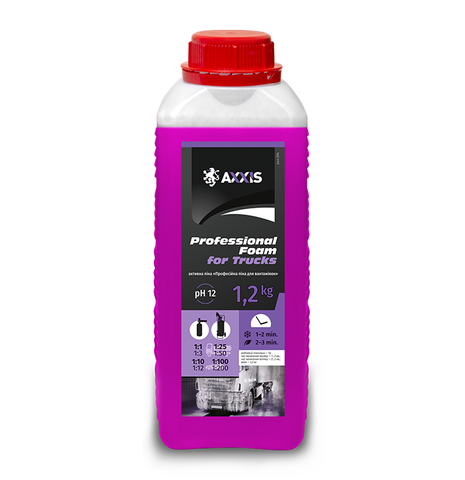 Піна активна Axxis Professional Foam for Trucks каністра 1 л (axx-394) axx-394 фото товару