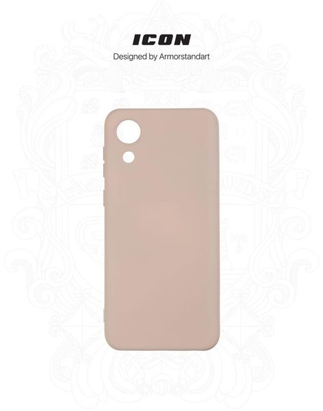 Чохол-накладка Armorstandart Icon для Samsung Galaxy A03 Core SM-A032 Pink Sand (ARM60880) ARM60880 фото